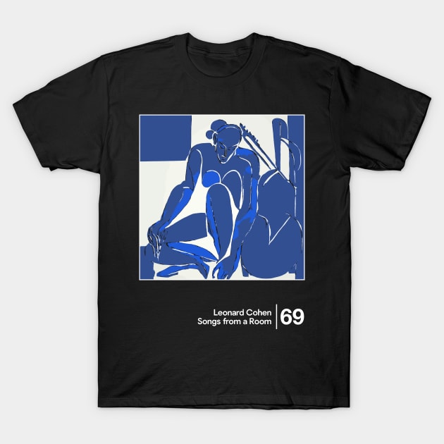 Songs From a Room - Minimal Style Illustration Artwork T-Shirt by saudade